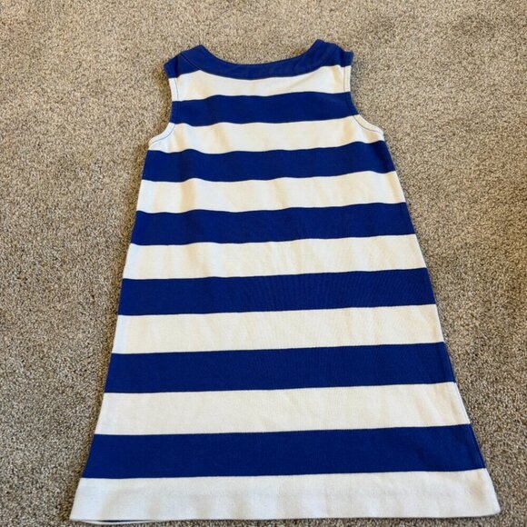 GAP Kids Girl's Striped Dress Blue White Y2K Style Sleeveless Size Small - Picture 8 of 9